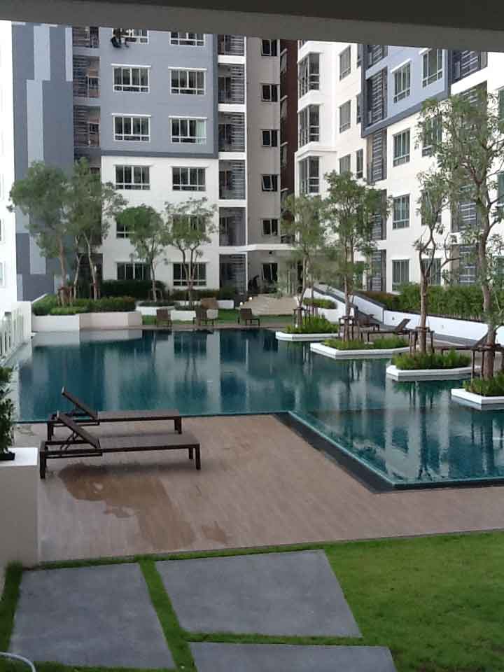 ให้เช่าคอนโด เดอะ ทรัสต์ พระราม 3 ชั้น 2X พื้นที่ 30 ตร.ม. 1 ห้องนอน เช่า 13,000 บ/ด