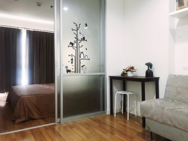 ให้เช่าคอนโด ลุมพินี เพลส รัชโยธิน พื้นที่ 28.5 ตร.ม. 1 ห้องนอน ให้เช่า 9,000 บ/ด