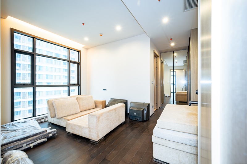 ให้เช่าคอนโด เดอะ เทอร์ทีไนน์ บาย แสนสิริ พื้นที่ 55.5 ตร.ม. 1 ห้องนอน. เช่า 70,000 บ/ด