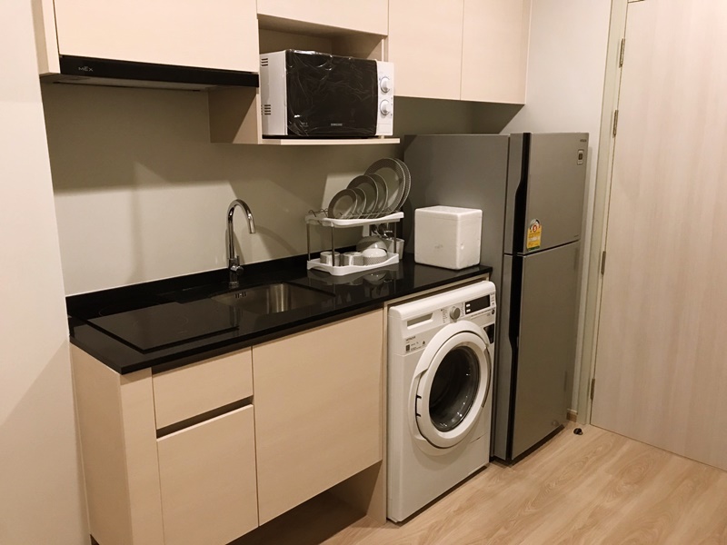 ให้เช่าคอนโด โนเบิล รีวอลฟ์ รัชดา 1 พื้นที่ 29 ตร.ม. 1 ห้องนอน เช่า 15,000 บ/ด