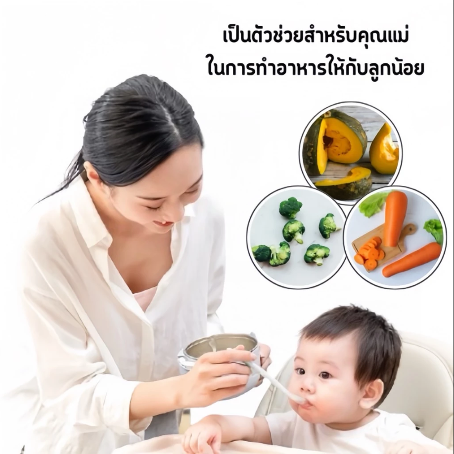 Haoh baby เครื่องปั่น เครื่องบดอาหารเสริมเด็ก มอเตอร์ 350W