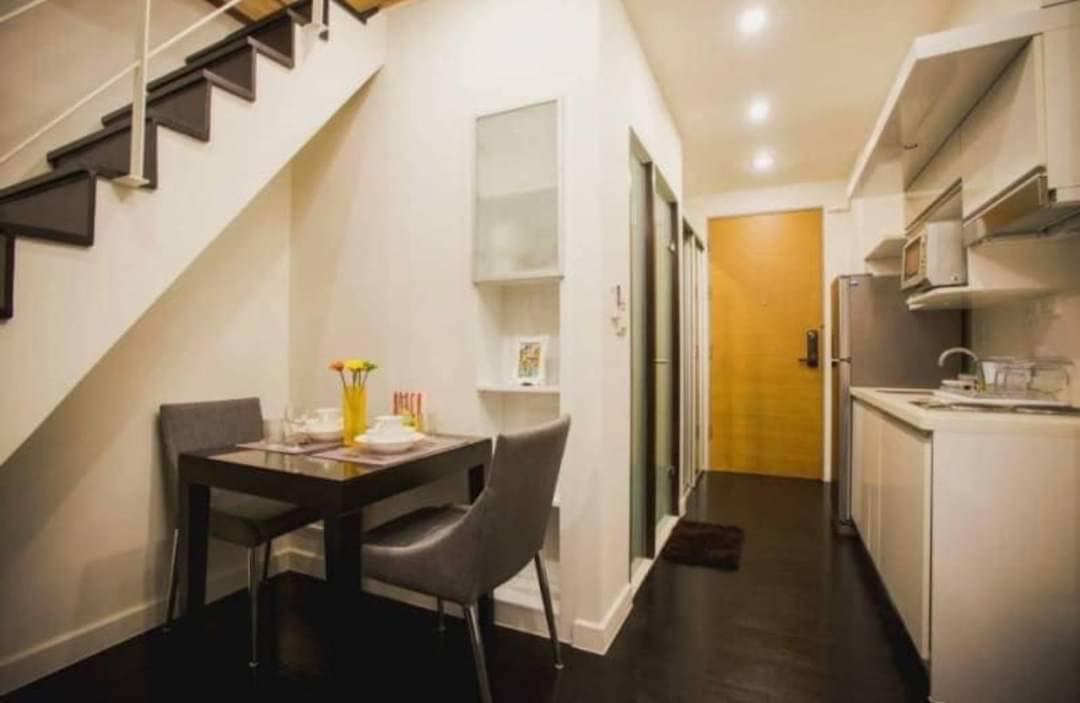 ให้เช่า แอชตัน มอร์ฟ 38 พื้นที่ 40 ตรม. 1 ห้องนอน Duplex เช่า 29,000 /เดือน