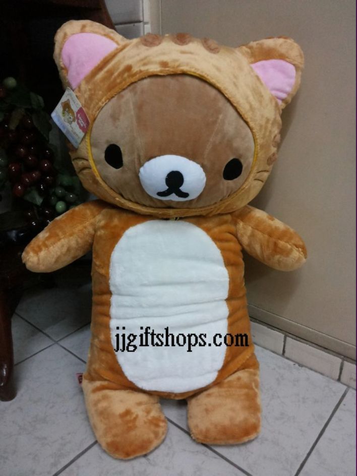 ตุ๊กตาริลัคคุมะ คอเลคชั่นแมว ขนาด 80 cm