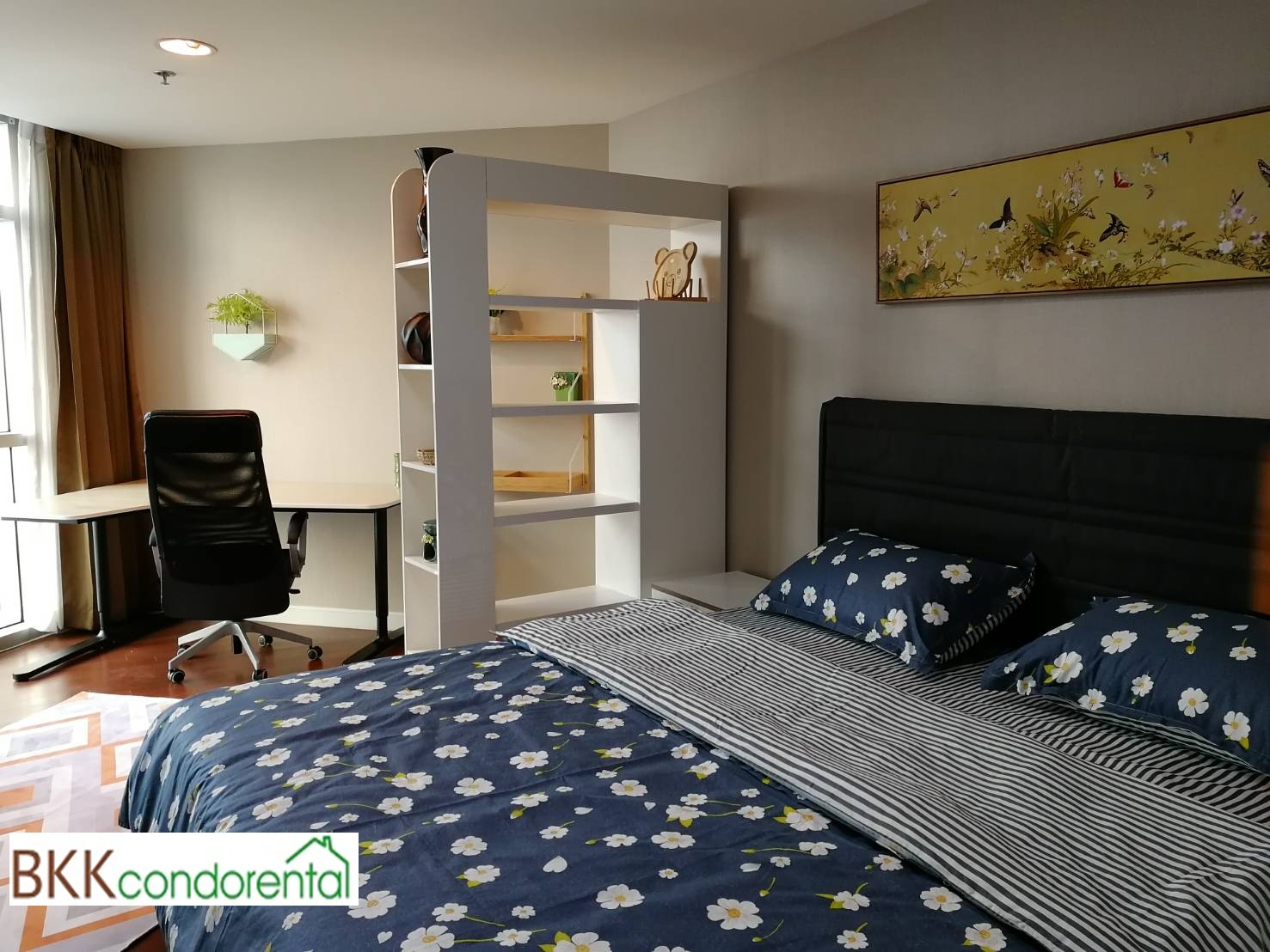 ให้เช่าคอนโด เบลล์ แกรนด์ พระราม 9 พื้นที่ 108 ตร.ม. 3 ห้องนอน เช่า 90,000 บ/ด