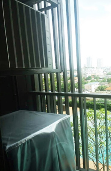 ให้เช่าคอนโด เดอะ ทรี ริโอ้ บางอ้อ พื้นที่ 30 ตร.ม. 1 ห้องนอน เช่า 9,000 บ/ด