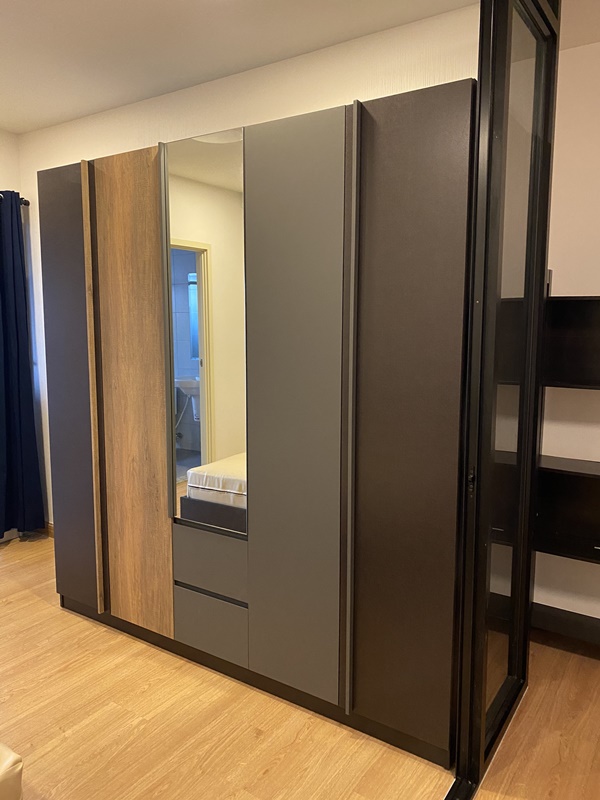 ให้เช่าคอนโด ศุภาลัย เวอเรนด้า ประชาชื่น พื้นที่ 33 ตร.ม. สตูดิโอ เช่า 8,500 บ/ด