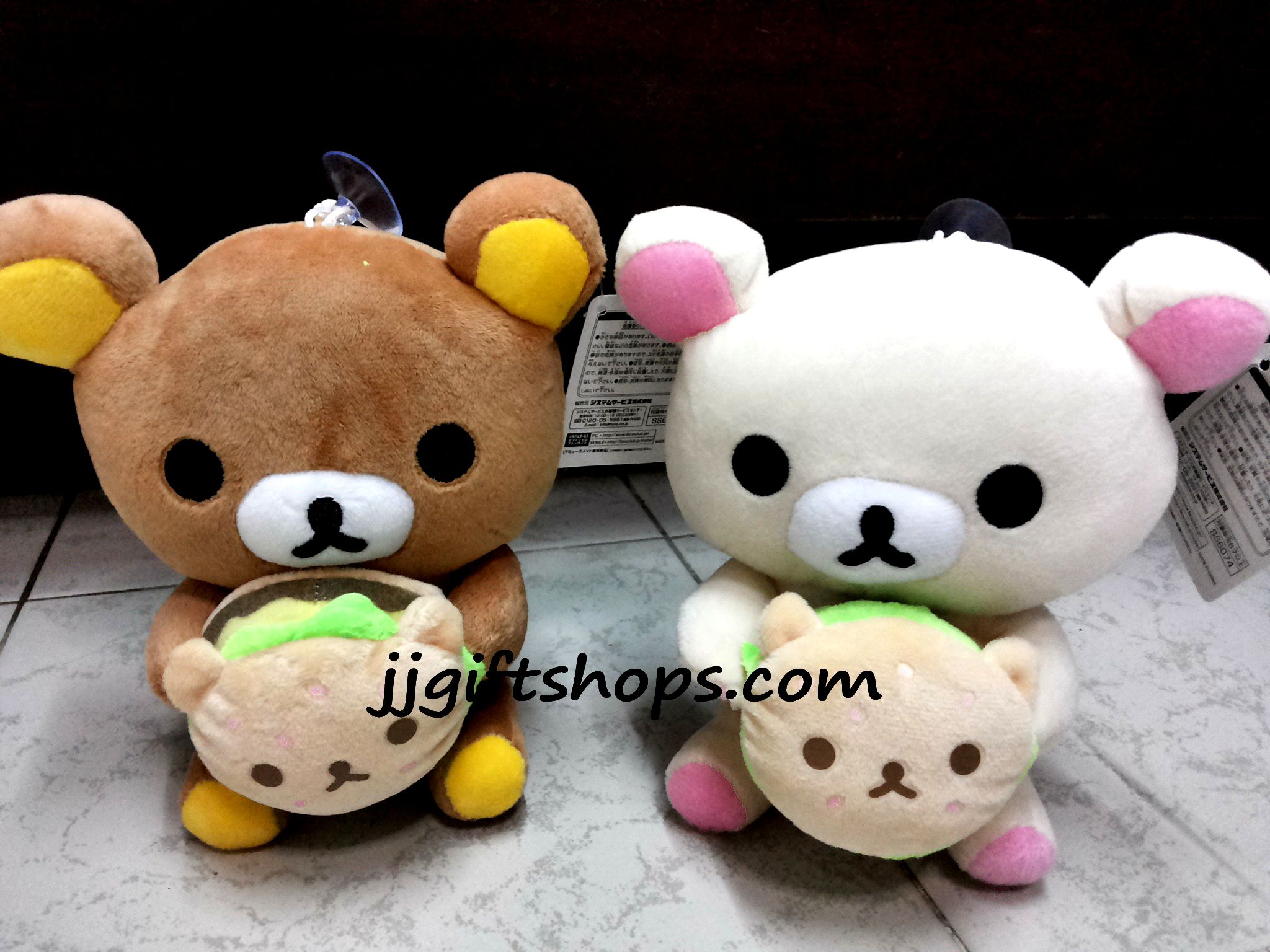 ตุ๊กตาหมี เซ็ตคู่ ริลัคคุมะ และ โคริลัคคุมะ ขนาด 7 นิ้ว