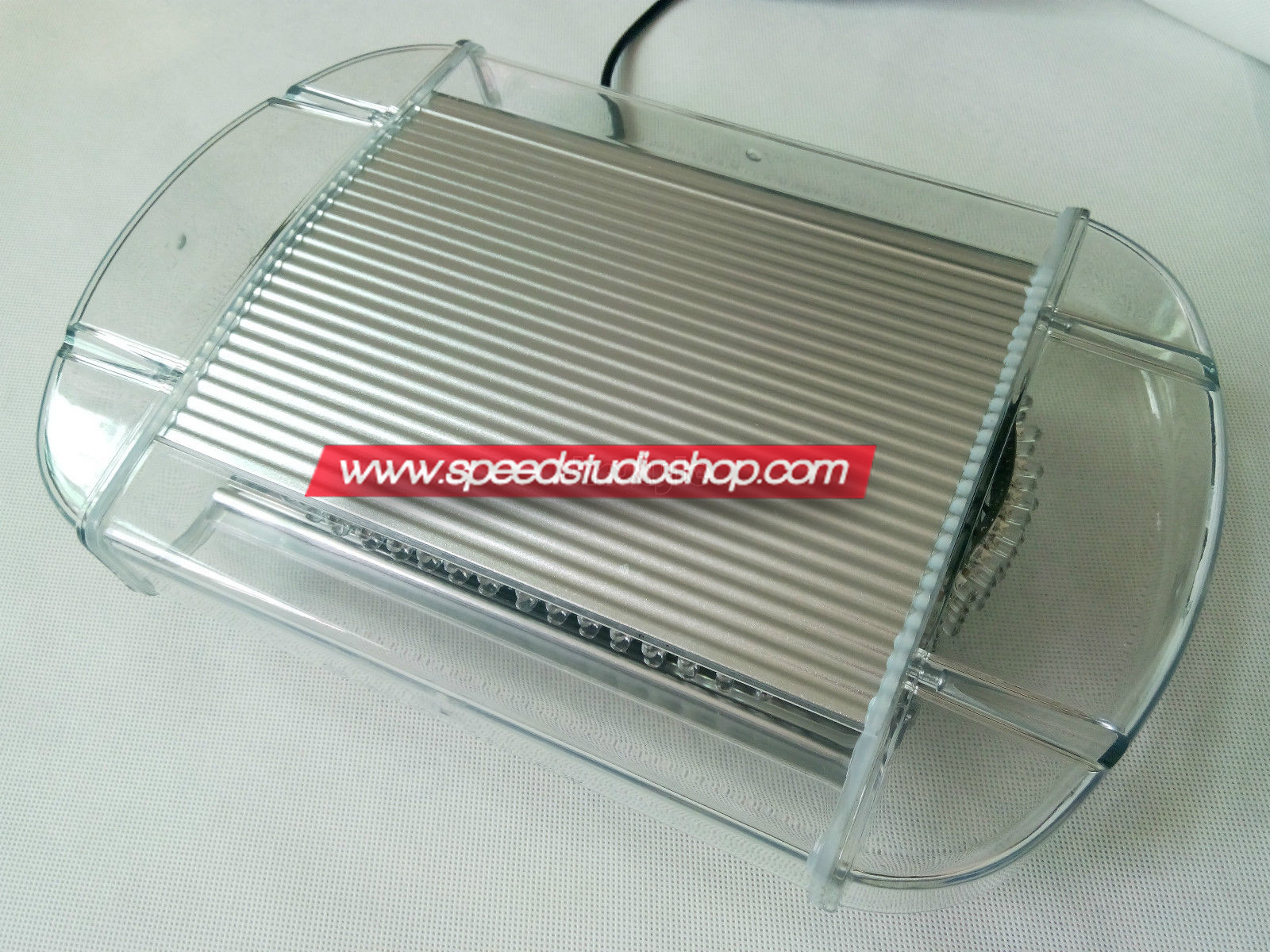 ไฟไซเรน ไฟฉุกเฉิน ติดหลังคา สีเหลือง 240 LED 33 cm