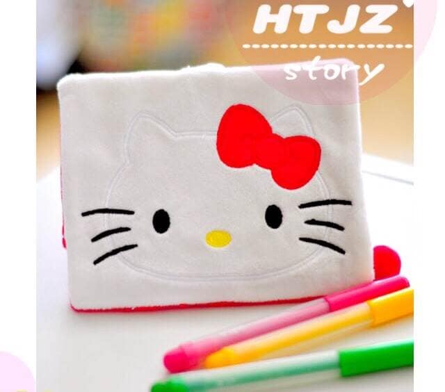 สมุดโน๊ตลายคิตี้ Hello Kitty ถอดปลอกซักได้ค่ะ