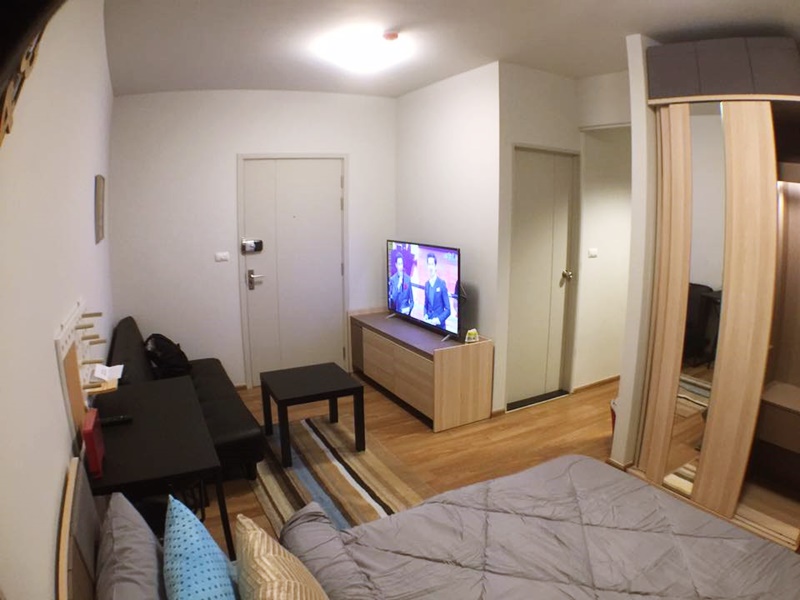 ให้เช่าคอนโด ยูนิโอ สุขุมวิท 72 พื้นที่ 23 ตร.ม. 1 ห้องนอน เช่า 6,500 บ/ด