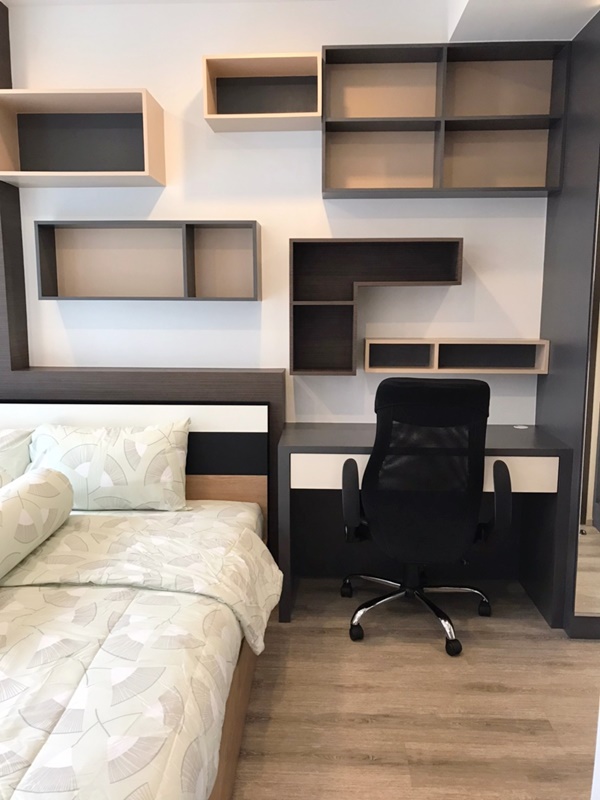 ให้เช่าคอนโด ไอดีโอ โมบิ อโศก พื้นที่ 34 ตร.ม. 1 ห้องนอน เช่า 23,000 บ/ด