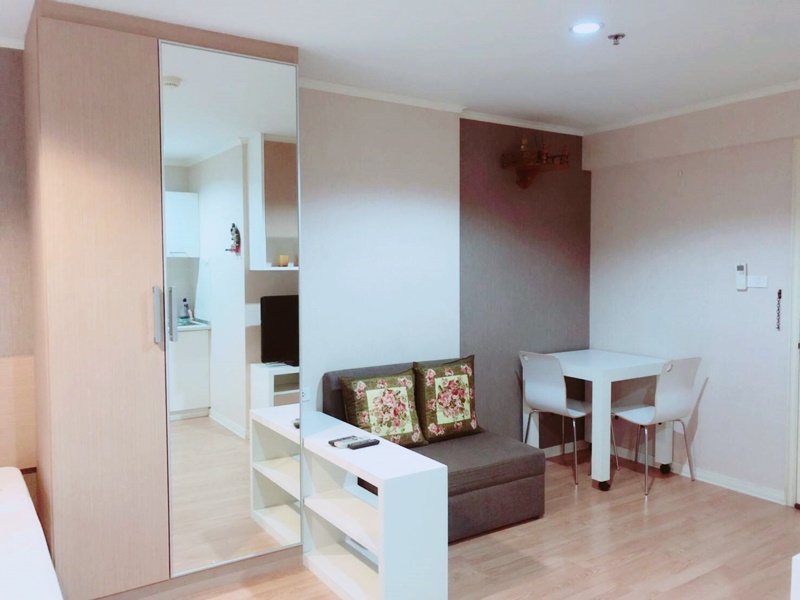 ให้เช่าคอนโด ลุมพินี วิลล์ รามอินทรา-หลักสี่ พื้นที่ 26 ตร.ม. สตูดิโอ เช่า 6,500 บ/ด
