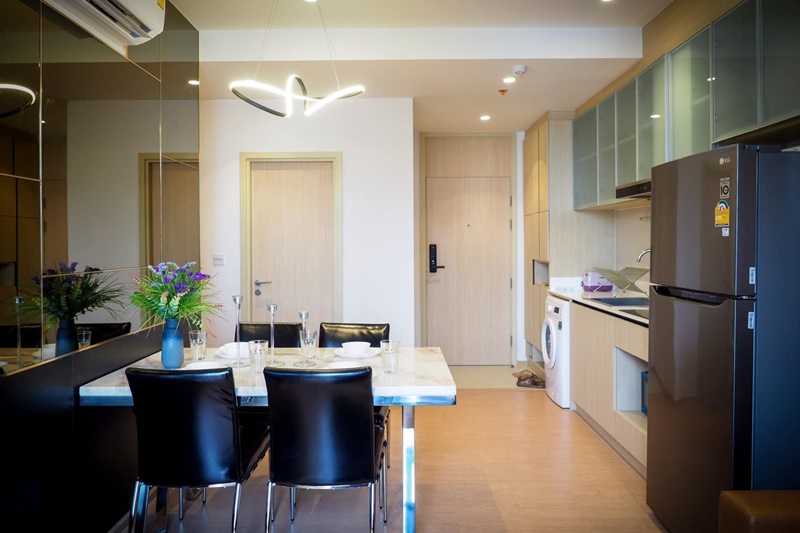 ให้เช่าคอนโด มารุ เอกมัย 2 พื้นที่ 55 ตร.ม. 2 ห้องนอน เช่า 47,000 บ/ด