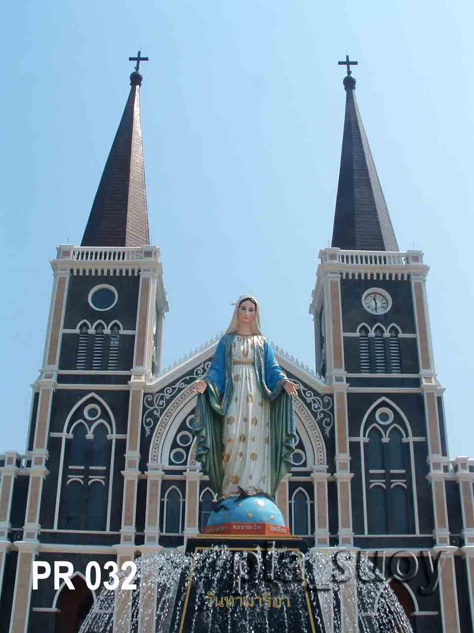 น้ำพุประติมากรรม พระแม่มารีอาปฎิสนธินิรมล