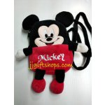 ระเป๋าสะพายข้าง ลายมิกกี้เมาส์ Mickey Mouse ขนาด ก. 12 x ย.18 cm