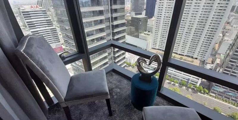 ให้เช่า แอชตัน สีลม พื้นที่ 35 ตร.ม. 1 ห้องนอน ให้เช่า 25,000 บ/ด