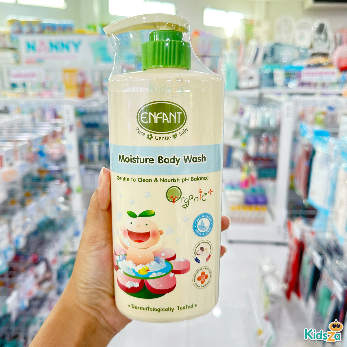 Enfant อองฟองต์ ครีมอาบน้ำ บำรุงผิว สูตรอ่อนโยน Moisture Body Wash 500ml