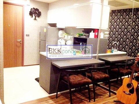 ให้เช่าคอนโด วายน์ สุขุมวิท ชั้น 15 พื้นที่ 36 ตรม.1 ห้องนอน