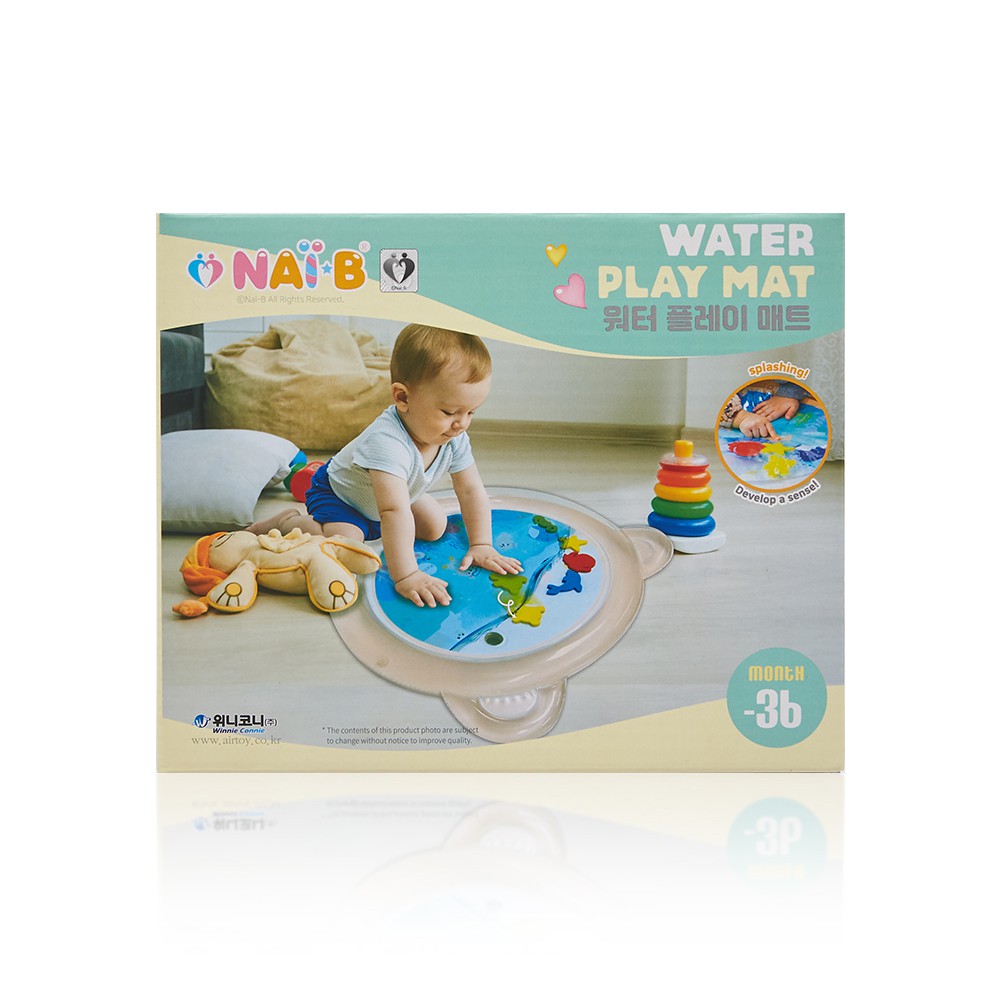 NAI-B Water Play Mat แผ่นรองเล่นเด็กเป่าลม แผ่นรองคลาน สำหรับเด็ก