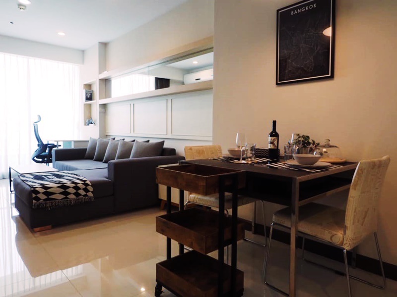 ให้เช่าคอนโดศุภาลัย พรีมา ริวา พื้นที่ 59 ตร.ม. 1 ห้องนอน เช่า 20,000 บ/ด