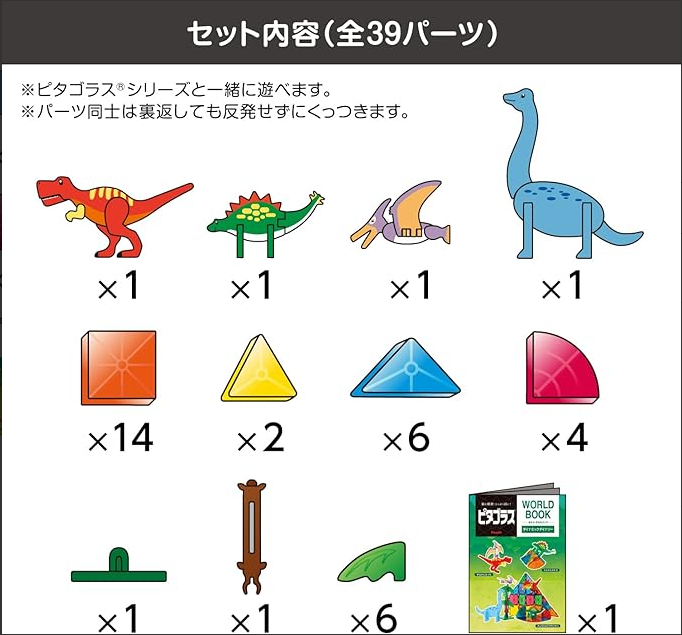 PEOPLE ของเล่นเสริมพัฒนาการ ตัวต่อแม่เหล็ก สำหรับเด็ก