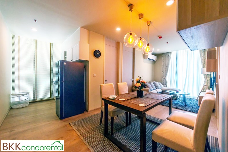 ให้เช่าคอนโด โนเบิล รีโคล พื้นที่ 62 ตรม. 2 ห้องนอน เช่า 50,000 บ/ด