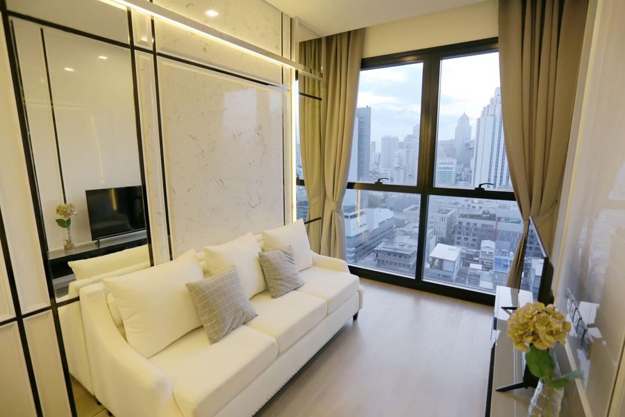 ให้เช่าคอนโด Ashton Asoke แอชตัน อโศก รูปแบบห้อง ( 1 ห้องนอน 1 ห้องน้ำ ) ห้องขนาด 31 ตรม. ชั้น 1X