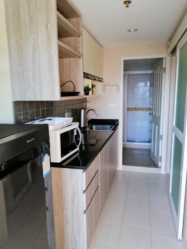 ให้เช่าคอนโด เดอะ นิช รัชดา-ห้วยขวาง พื้นที่ 35 ตร.ม. 1 ห้องนอน เช่า 12,000 บ/ด