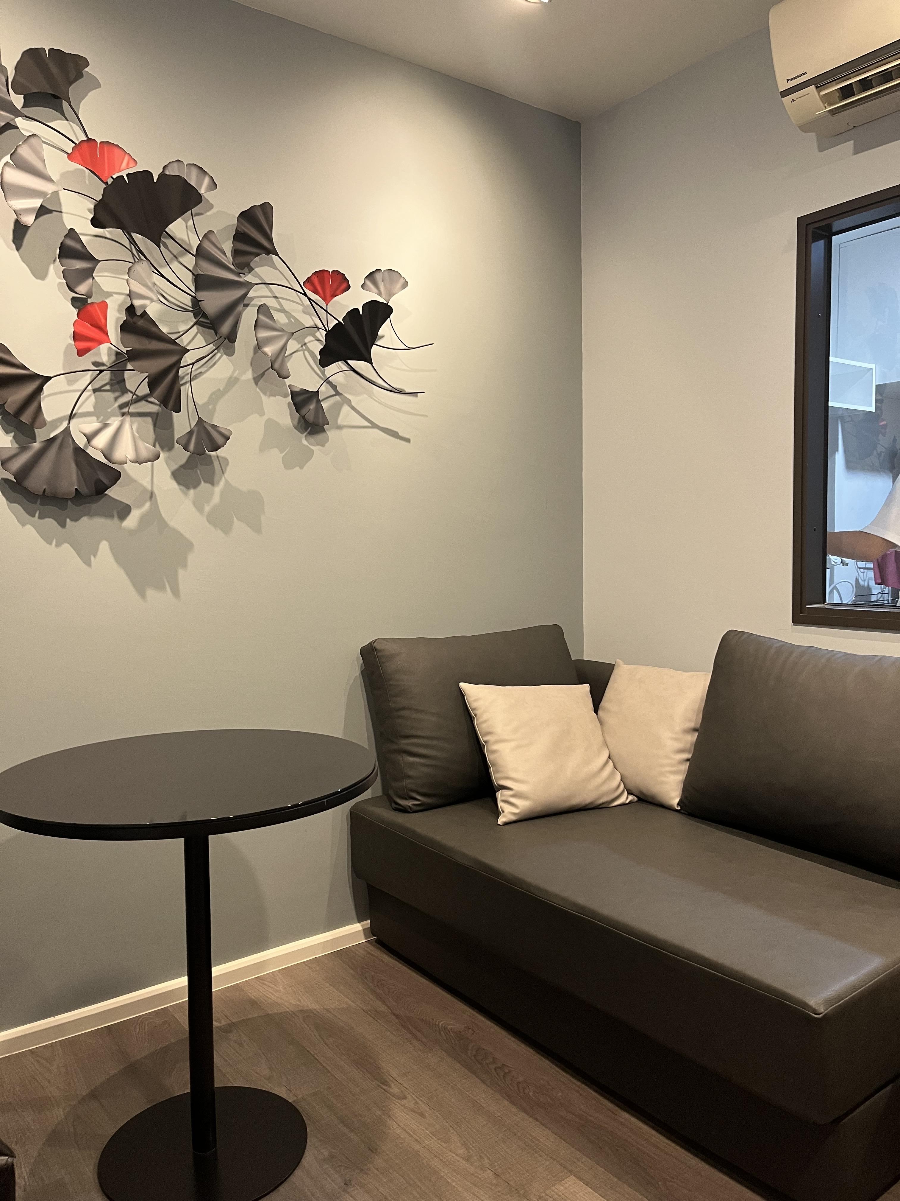 ให้เช่าคอนโด เดอะ สเตจ เตาปูน อินเตอร์เชนจ์ พื้นที่ 35 ตร.ม. 1 ห้องนอน เช่า 12,000 บ/ด