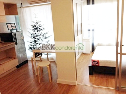 ให้เช่าคอนโด ลุมพินี เพลส รัชโยธิน ตึก B ชั้น 6 พื้นที่ 27 ตรม.