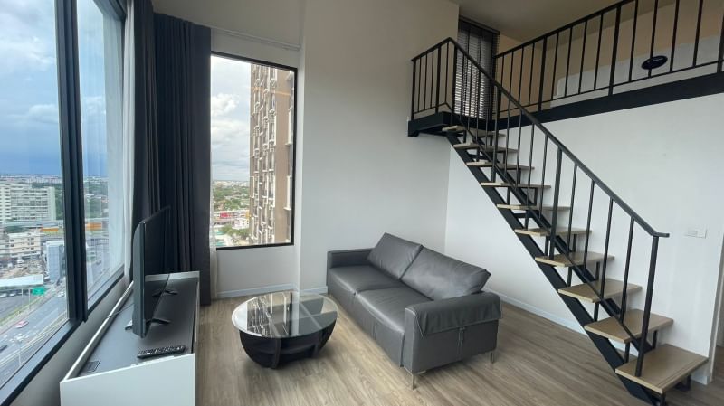 ให้เช่าคอนโด บลอสซั่ม คอนโด แอท แฟชั่น บียอนด์ 60 ตร. ม. 2 ห้องนอน เช่า 18,000 บ/ด