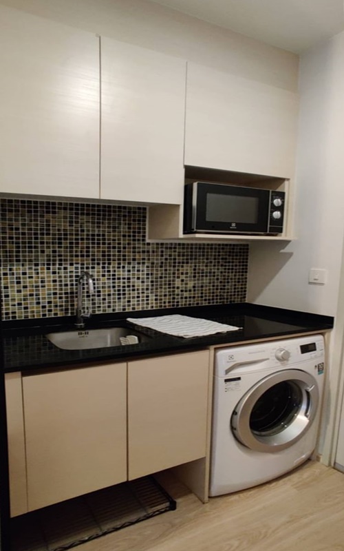 ให้เช่าคอนโด โนเบิล รีวอลฟ์ รัชดา พื้นที่ 26 ตร.ม. 1 ห้องนอน เช่า 15,000 บ/ด