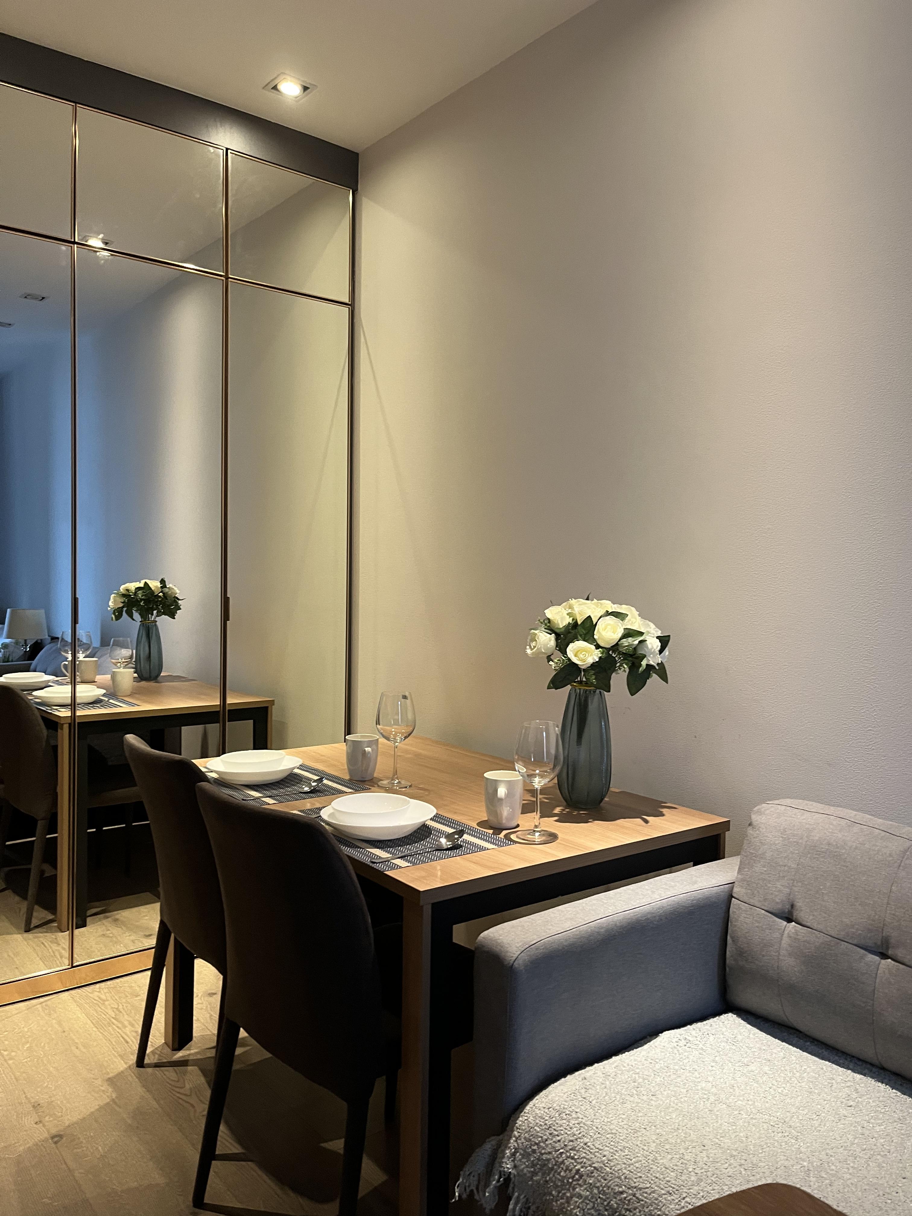 ให้เช่าคอนโด พาร์ค 24 พื้นที่ 29 ตร.ม. สตูดิโอ เช่า 25,000 บ/ด