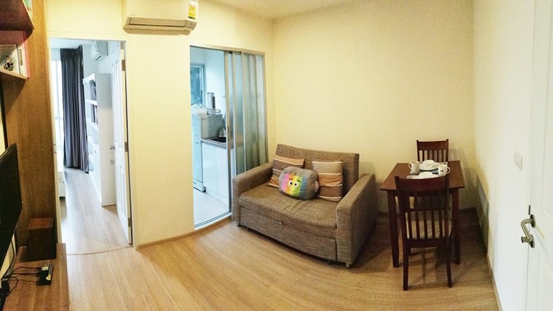 ให้เช่าคอนโด ยู ดีไลท์ 3 ประชาชื่น-บางซื่อ พื้นที่ 30 ตร.ม. 1 ห้องนอน เช่า 10,500 บ/ด