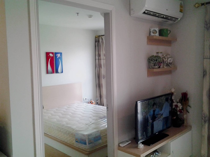 ให้เช่าคอนโด ริชพาร์ค แอท บางซ่อน สเตชั่น พื้นที่ 32 ตร.ม. 1 ห้องนอน เช่า 9,000 บ/ด