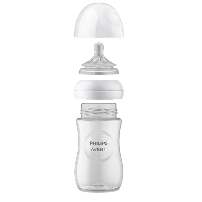Philips Avent ขวดนมพร้อมจุกนมซิลิโคน ขวดนมทารก รุ่น Natural Response