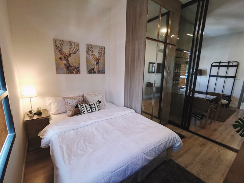 ให้เช่าคอนโด ไนท์บริดจ์ ไพร์ม รัชโยธิน พื้นที่ 34 ตร.ม. 1 ห้องนอน. เช่า 21,000 บ/ด