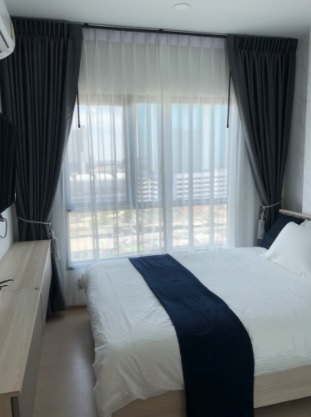 ให้เช่าคอนโด เดอะทรี สุขุมวิท 71-เอกมัย พื้นที่ 30.62 ตรม. 1 ห้องนอน เช่า 14,000 บาท/เดือน