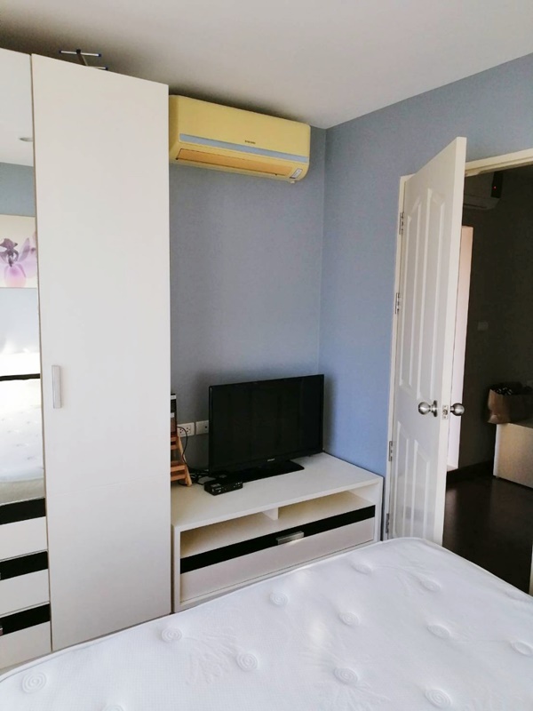 ให้เช่าคอนโด เดอะ นิช รัชดา-ห้วยขวาง พื้นที่ 35 ตร.ม. 1 ห้องนอน เช่า 12,000 บ/ด