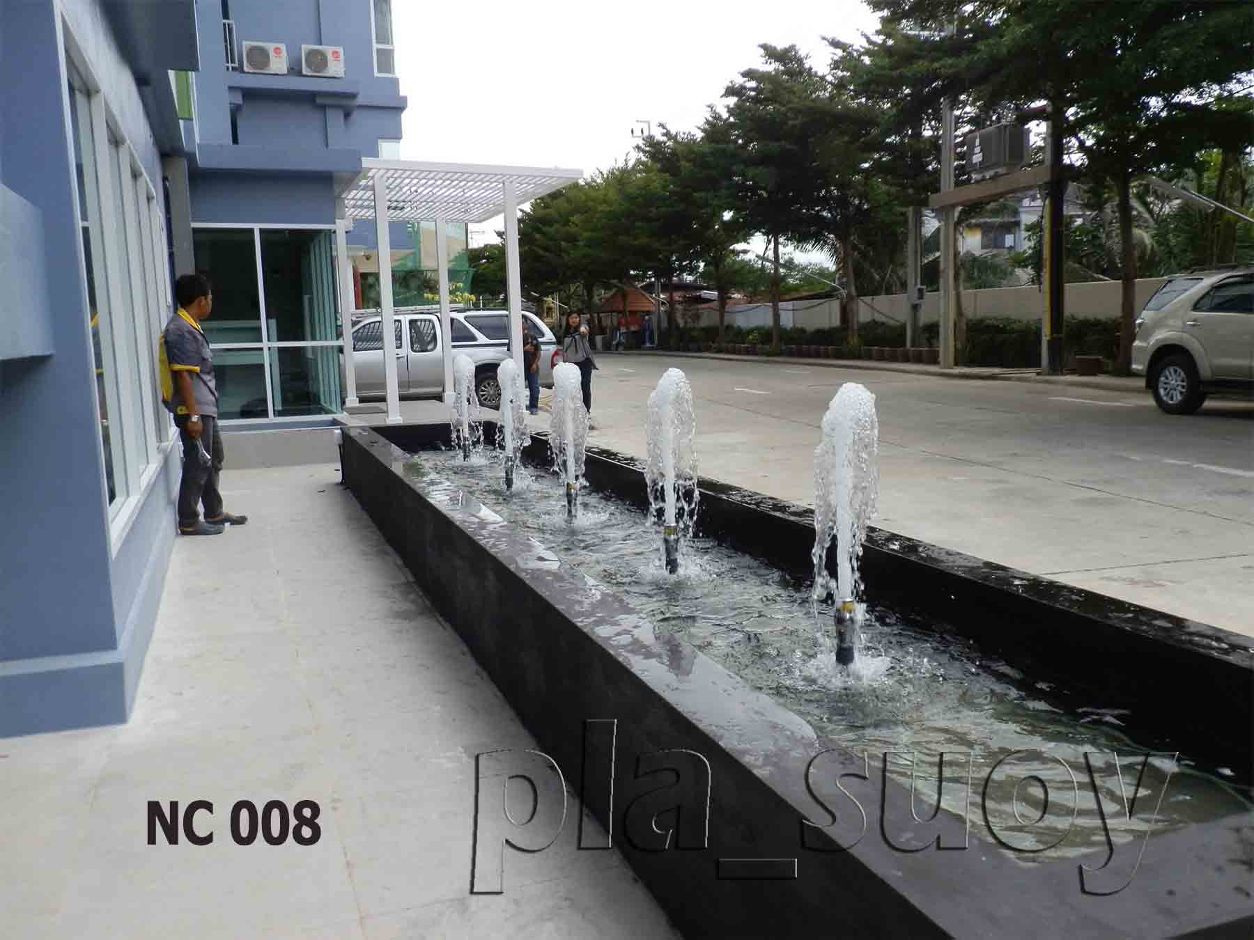 น้ำพุ ฮวงจุ้ย หน้าโครงการ The Nigh Condo งามวงศ์วาน