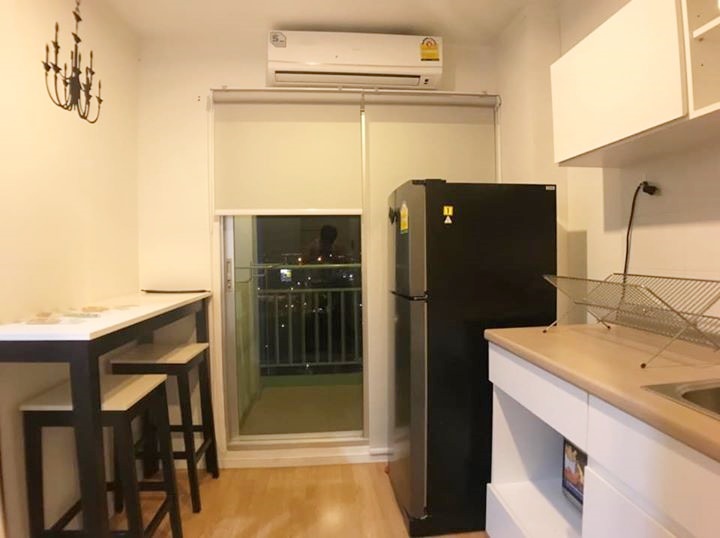 ให้เช่า ลุมพินี เพลส ศรีนครินทร์-หัวหมาก สเตชั่น พื้นที่ 24 ตร.ม. 1ห้องนอน เช่า 10,500 บ/ด