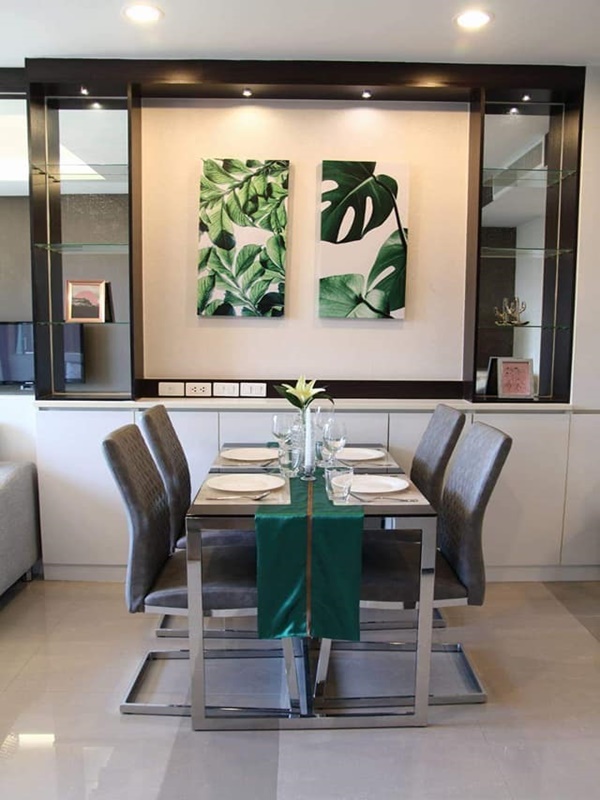 ให้เช่าคอนโด ศุภาลัย เวลลิงตัน พื้นที่ 47 ตร.ม. 1 ห้องนอน. เช่า 24,000 บ/ด