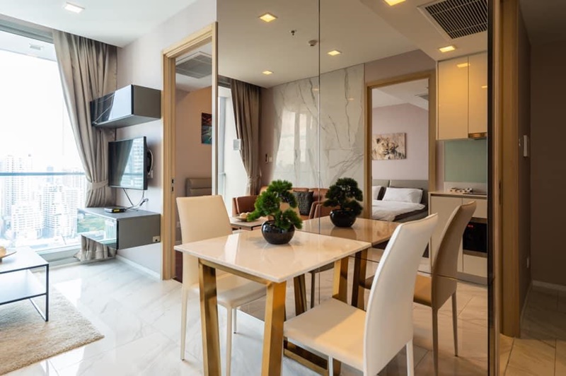 ให้เช่าคอนโด ไฮด์ สุขุมวิท 11 พื้นที่ 62 ตร.ม. 2 ห้องนอน เช่า 40,000 บ/ด