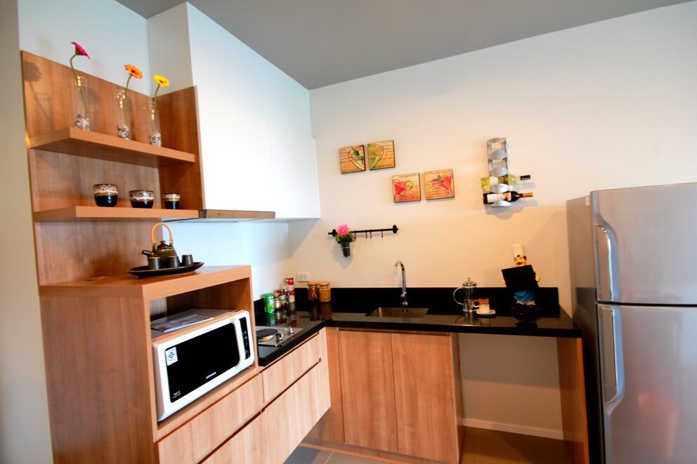 ให้เช่าคอนโด บลอคส์ 77 พื้นที่ 61 ตร.ม. 2 ห้องนอน ให้เช่า 30,000 บ/ด