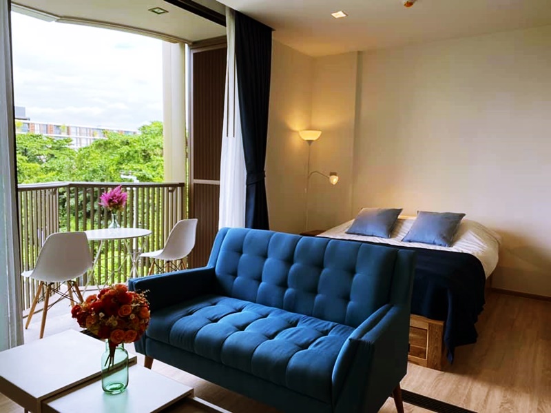 ให้เช่าคอนโด คาวะ เฮาส์ พื้นที่ 34 ตรม. 1 ห้องนอน เช่า 18,000 บ/ด