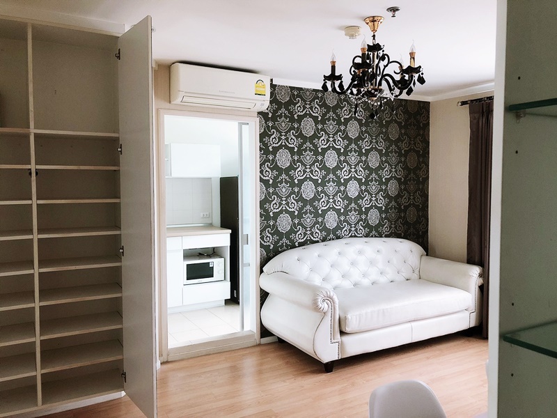 ให้เช่าคอนโด ลุมพินี วิลล์ สุขุมวิท 77(2) พื้นที่ 45 ตร.ม. 2 ห้องนอน ให้เช่า 14,000 บ/ด