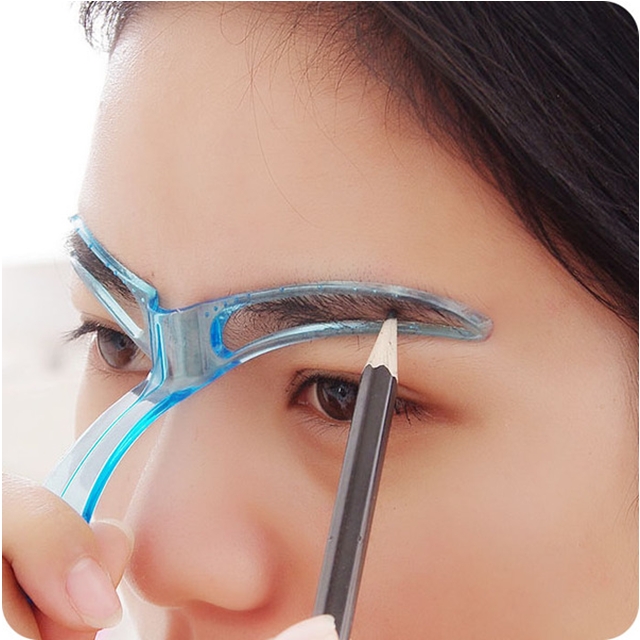 บล็อกเขียนคิ้ว อุปกรณ์เขียนคิ้ว เรียวงามเข้ารูป EYEBROW TEMPIATE