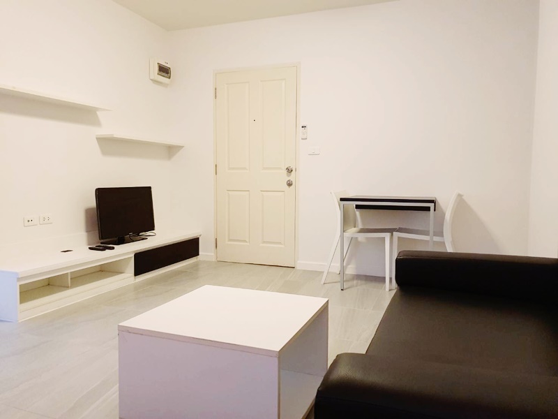 ให้เช่า ดี คอนโด รามอินทรา พื้นที่ 32 ตร.ม. 1 ห้องนอน เช่า 7,000 บ/ด