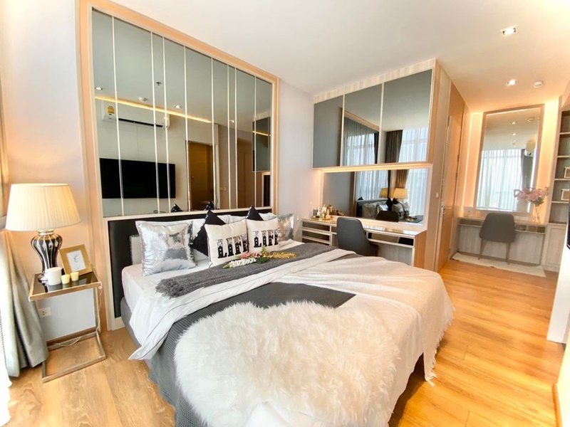 ให้เช่าคอนโด พาร์ค 24 พื้นที่ 60 ตร.ม. 2 ห้องนอน เช่า 50,000 บ/ด