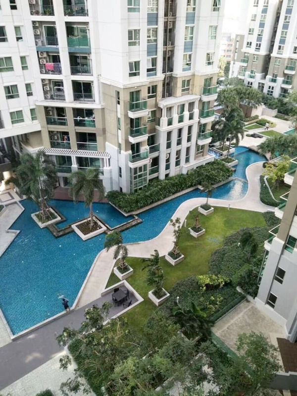 ให้เช่าคอนโด เบลล์ แกรนด์ พระราม 9 พื้นที่ 59 ตร.ม. 2 ห้องนอน เช่า 35,000 บ/ด